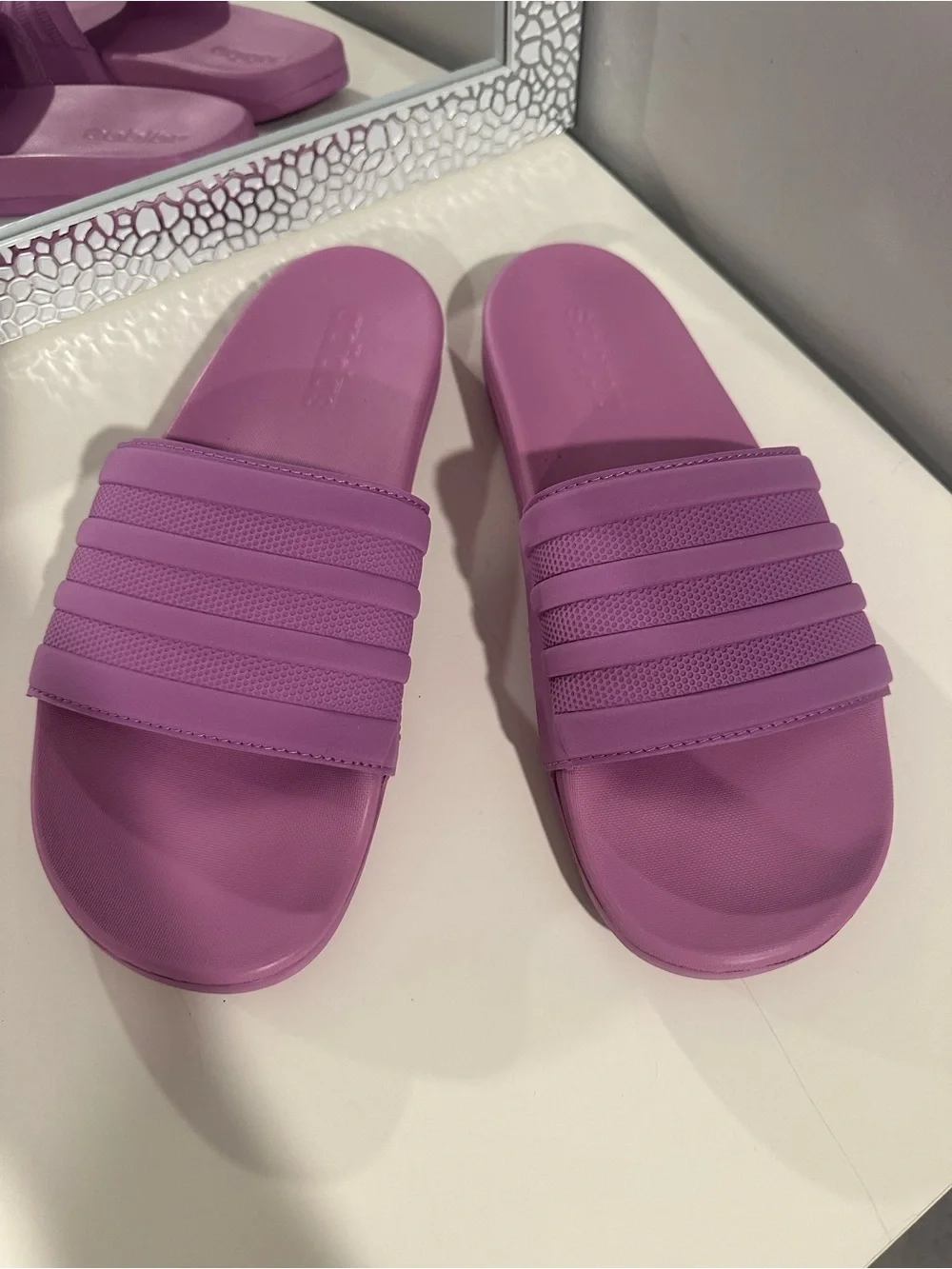 Adidas Originals Adilette Slides in Purple Men’s size US 9